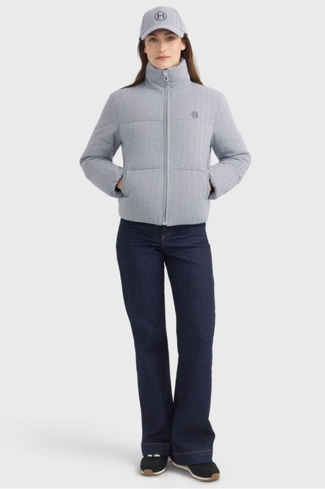 Colombine Piumino - Chevrons Blu Navy