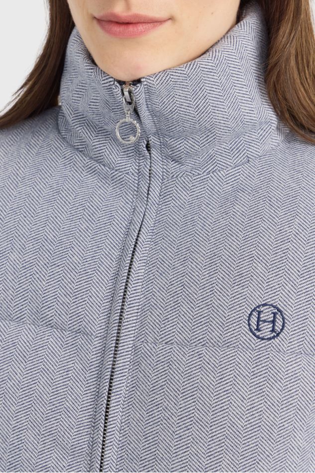 Colombine Piumino - Chevrons Blu Navy