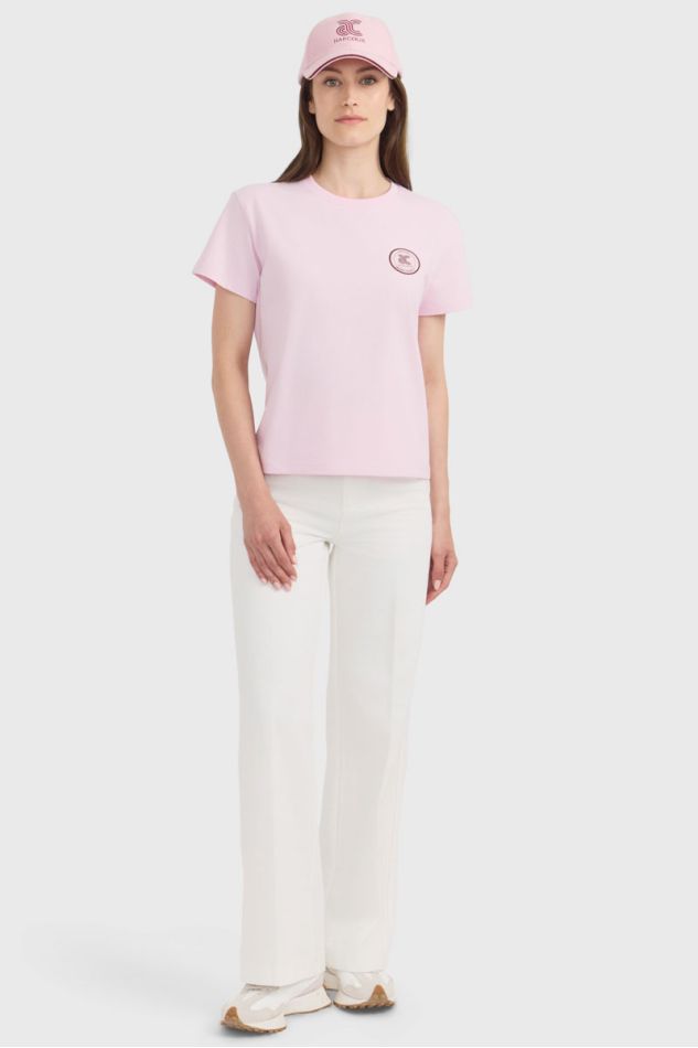 Paddock T-Shirt &ndash; Puderrosa