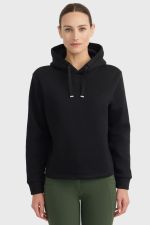 Charlie Kapuzenpullover - Schwarz Charlie Kapuzenpullover - Schwarz