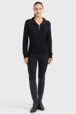 Claira Pull col montant - Noir Claira Pull col montant - Noir