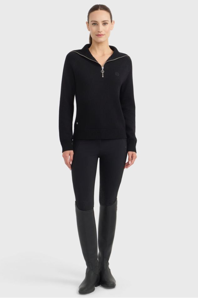 Claira maglione collo alto - Nero Claira maglione collo alto - Nero