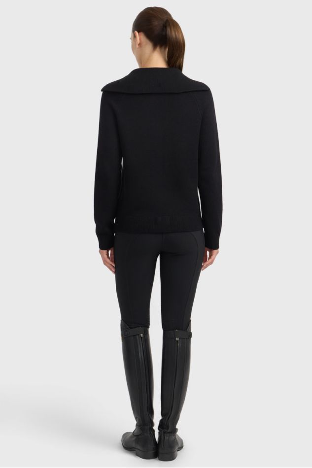 Claira maglione collo alto - Nero Claira maglione collo alto - Nero