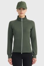 Clotilde Sweat Technique com fecho de correr - Trevo Clotilde Sweat Technique com fecho de correr - Trevo