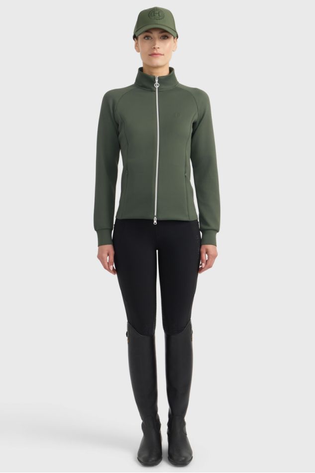 Clotilde Sweat Técnico com Fecho - Trevo Clotilde Sweat Técnico com Fecho - Trevo