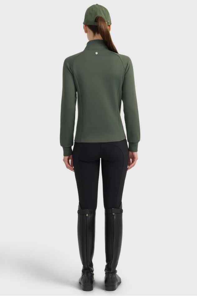 Clotilde Sweat Técnico com Fecho - Trevo Clotilde Sweat Técnico com Fecho - Trevo