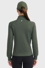 Clotilde Sweat Técnico com Fecho - Trevo Clotilde Sweat Técnico com Fecho - Trevo