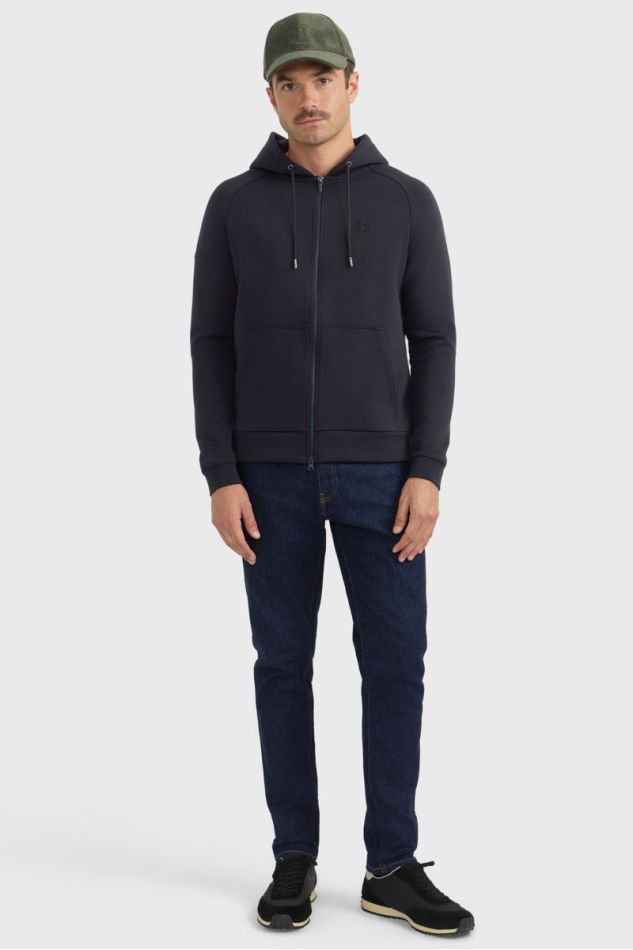 Connor Sudadera T&eacute;cnica con cremallera - Negro
