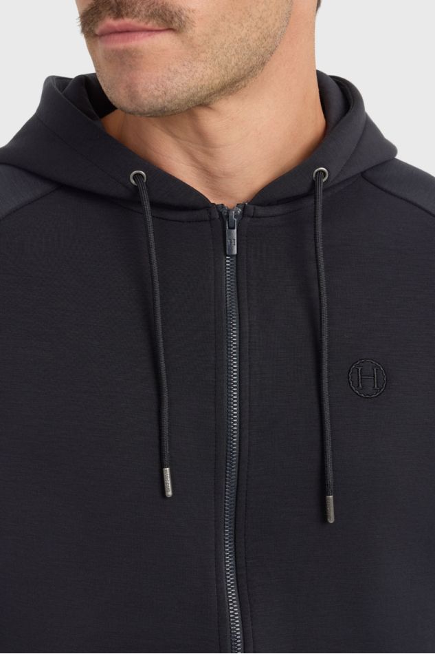Connor Sweat Technique con cremallera - Negro