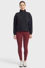 Cassandre Sweat 1/2 Zip - Noir Cassandre Sweat 1/2 Zip - Noir