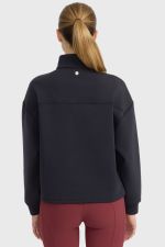 Cassandre Sweat 1/2 Zip - Noir Cassandre Sweat 1/2 Zip - Noir