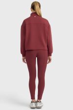 Cassandre Sweat 1/2 Zip - Vigne Cassandre Sweat 1/2 Zip - Vigne