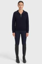Claira High-neck Jumper - Marine Claira High-neck Jumper - Marine