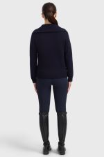 Claira Maglione collo alto - Marine Claira Maglione collo alto - Marine