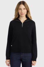 Claira Maglione collo alto - Noir Claira Maglione collo alto - Noir