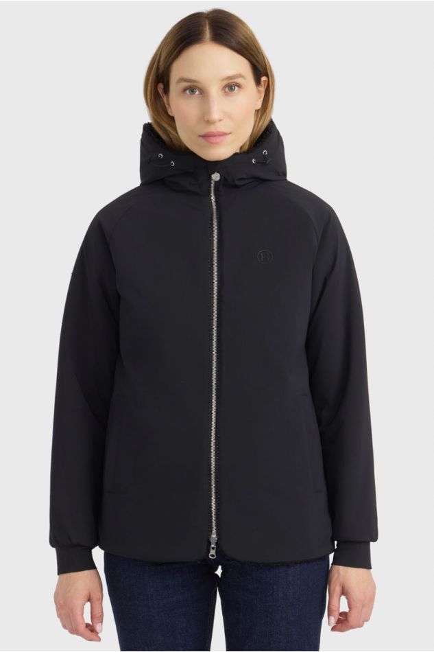 Coline Reversible Fleece - Black Coline Reversible Fleece - Black