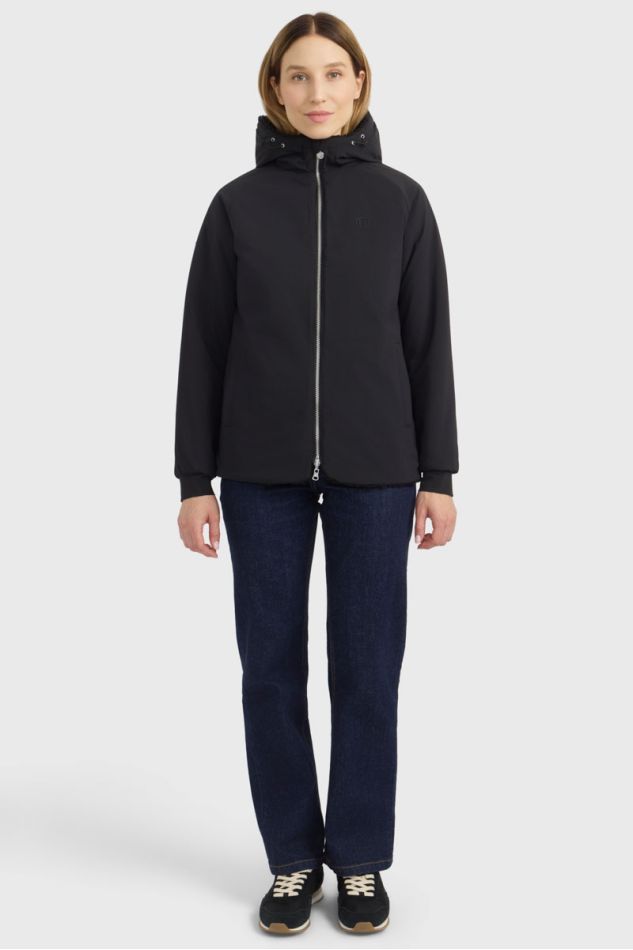 Coline Reversible Fleece - Black Coline Reversible Fleece - Black