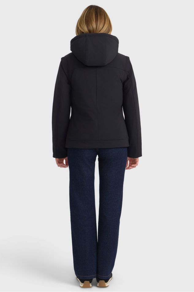 Coralie Parka 2 in 1 - Nero Coralie Parka 2 in 1 - Nero