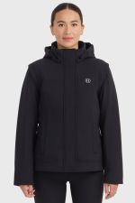 Coralie Parka 2 en 1 - Noir Coralie Parka 2 en 1 - Noir