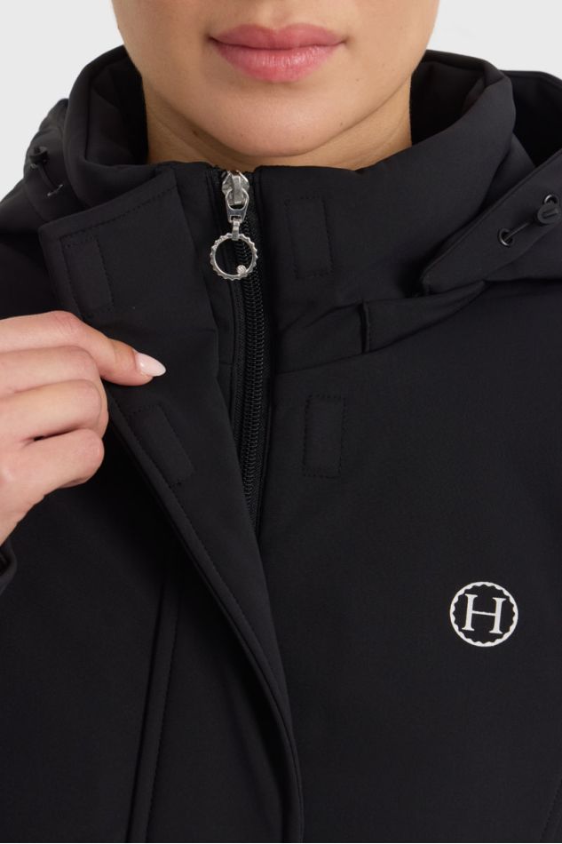 Coralie Parka 2 in 1 - Black