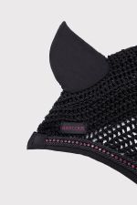 Fablir oornetje voor paarden - zwart/roze Fablir oornetje voor paarden - zwart/roze