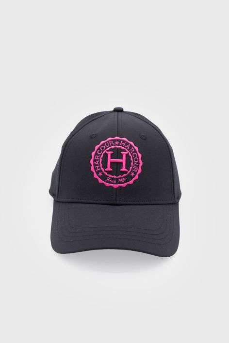 Cassidy Cap – Schwarz/Rosa