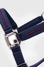 Amour Halfter und Führstrick – Marineblau/Rosa Amour Halfter und Führstrick – Marineblau/Rosa