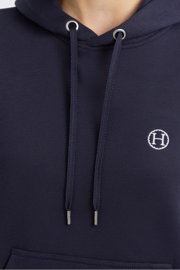 Herz-Sweatshirt &ndash; Marineblau