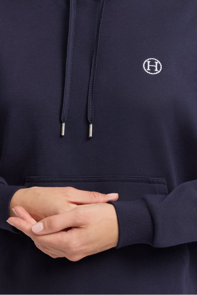 Felpa Cuore - Blu navy