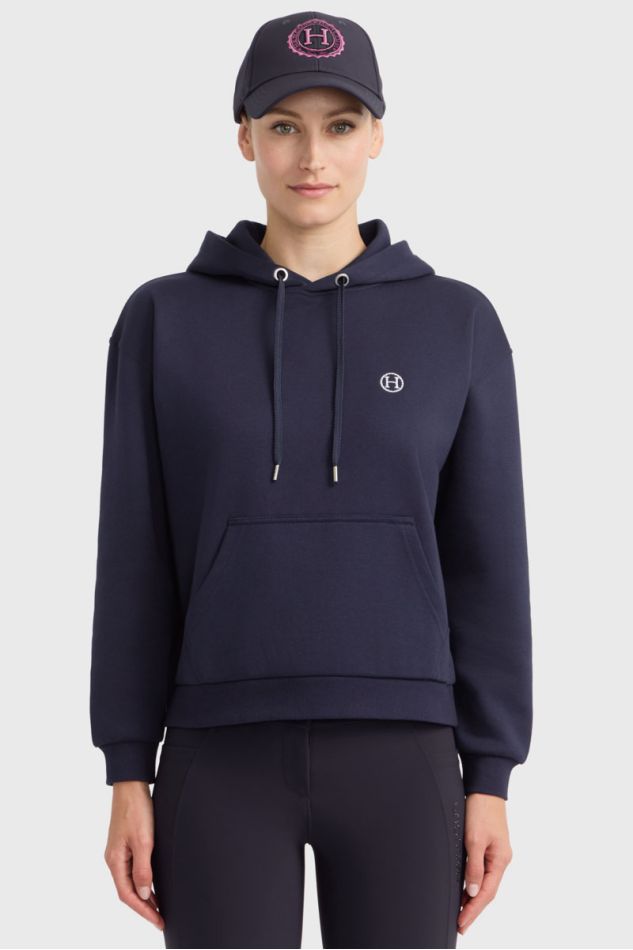 Hart-sweatshirt - marineblauw