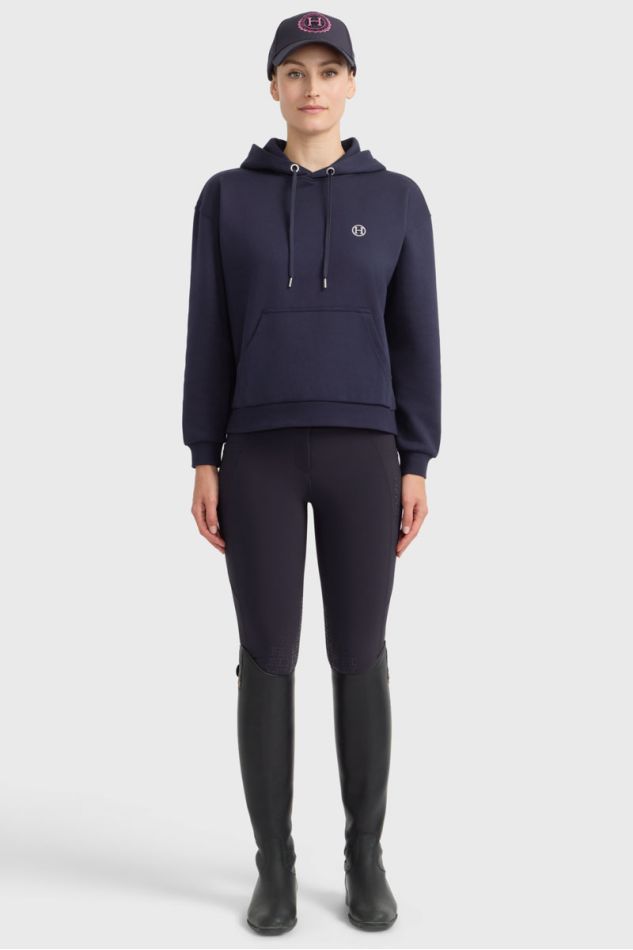 Felpa Cuore - Blu navy