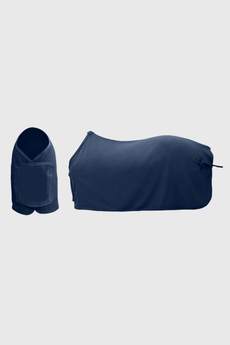 Cocoon Customizable Fleece Blanket - Navy