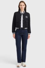 Casaco bomber Agathe para mulher - Preto (Black) Casaco bomber Agathe para mulher - Preto (Black)