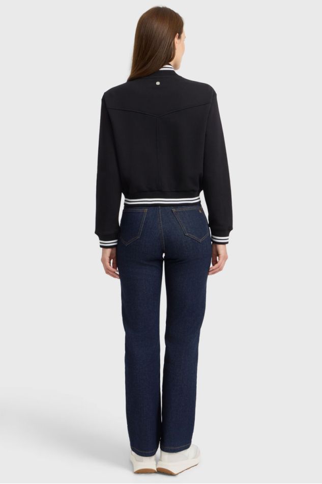 Agathe bomberjack voor dames - zwart (Black)