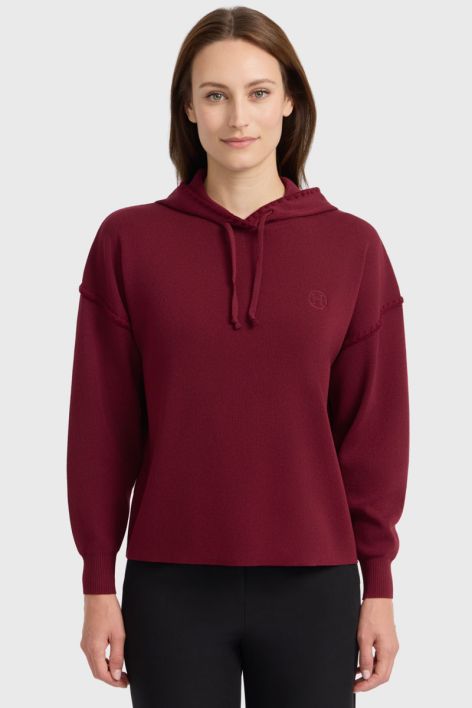Plume Kapuzenpullover Damen - Bordeaux (Burgundy)