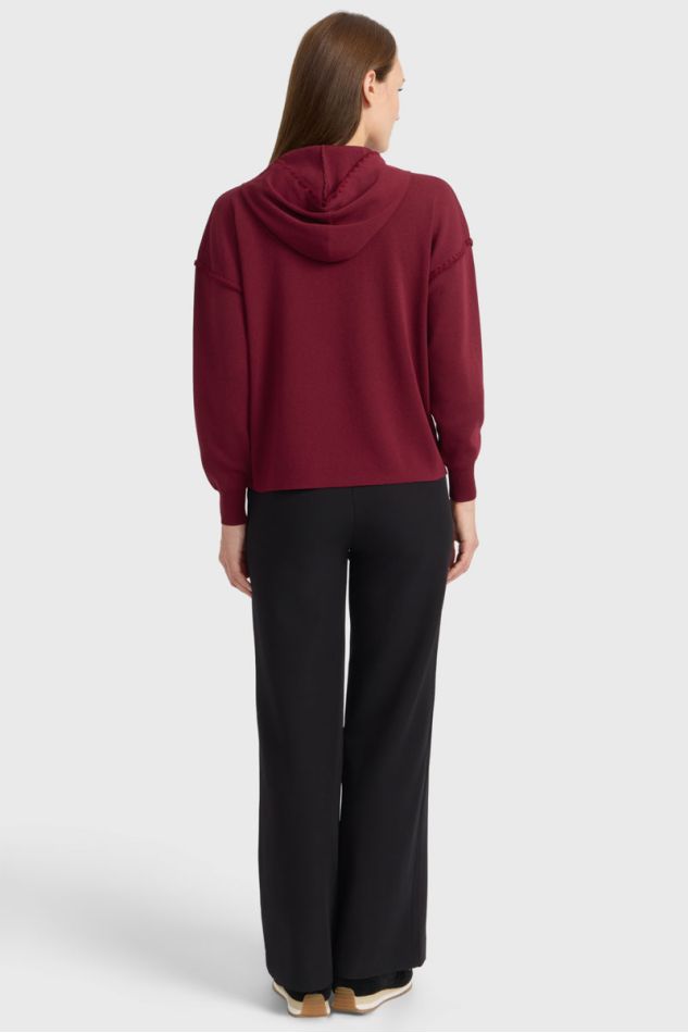 Plume Sweat à capuche Femme - Bordeaux (Burgundy) Plume Sweat à capuche Femme - Bordeaux (Burgundy)