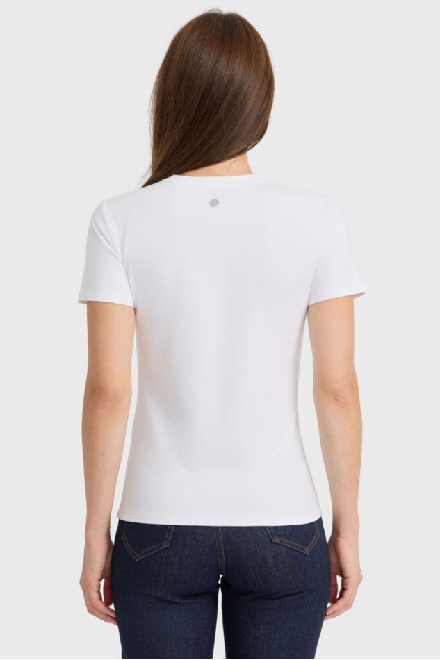 Skyra Damen-T-Shirt – Weiß (White) Skyra Damen-T-Shirt – Weiß (White)