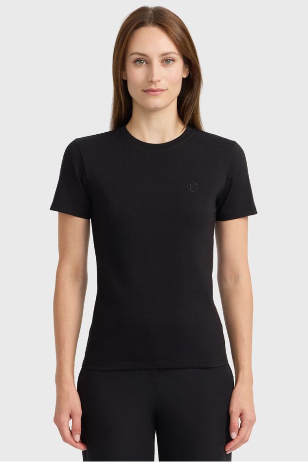 Skyra Damen-T-Shirt &ndash; Schwarz (Black)