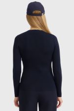 Tzimo Tee-shirt ML Femme - Marine (Navy) Tzimo Tee-shirt ML Femme - Marine (Navy)