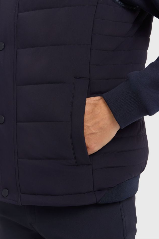 Boston Veste Sans Manches - Marine Boston Veste Sans Manches - Marine