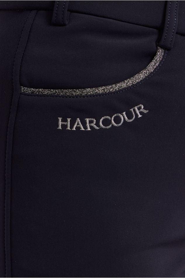 Jaipur Fleece-Reithose - Marineblau