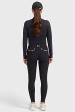 Jaipur Pantalon polaire équitation - Noir Jaipur Pantalon polaire équitation - Noir