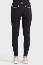 Jaipur Fleece-Reithose - Schwarz Jaipur Fleece-Reithose - Schwarz