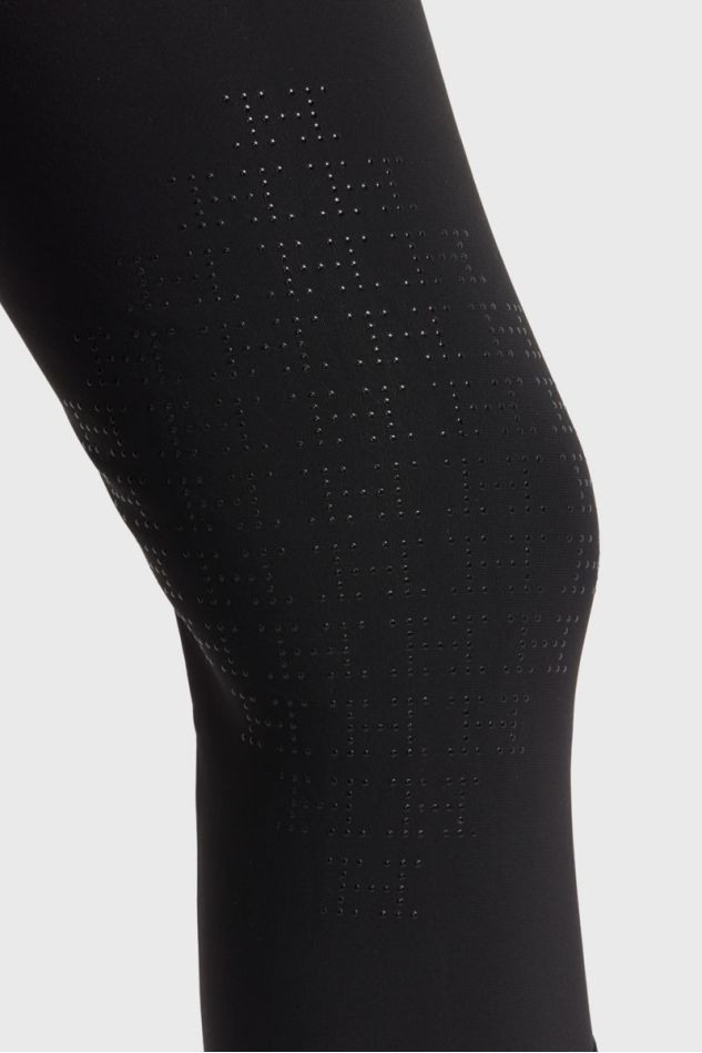 Jaipur Fleece-Reithose - Schwarz