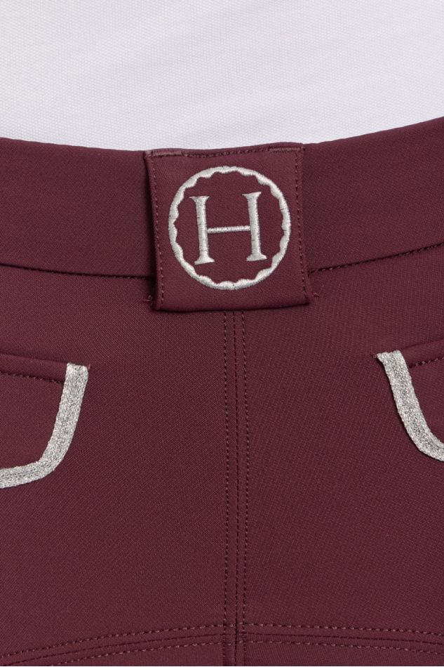 Jaltika Pantalon &eacute;quitation - Aubergine