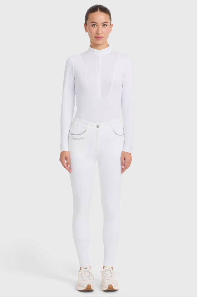 Jaltika Pantalones de equitacion - Blanco