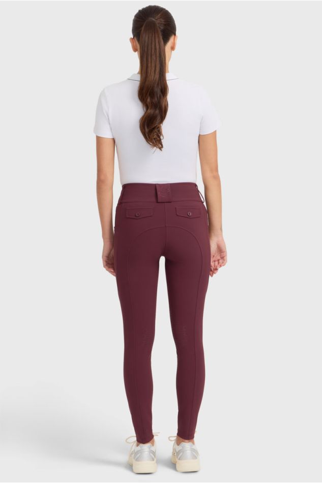 Luce Breeches - Eggplant