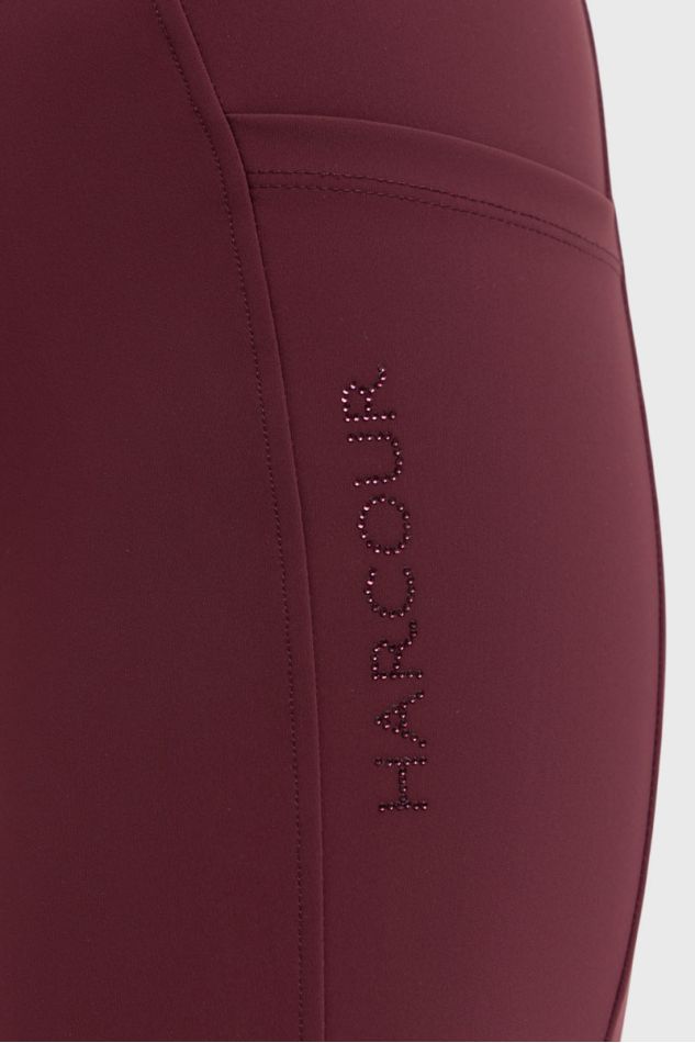 Luce Pantalones de equitacion - Berenjena
