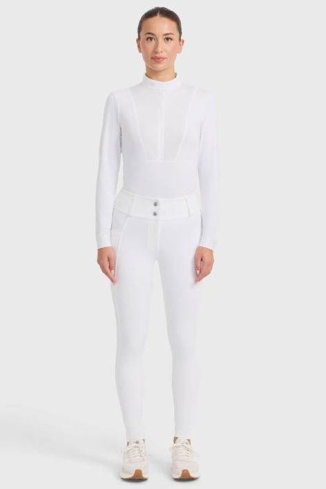 Luce Pantalones de equitacion - Blanco