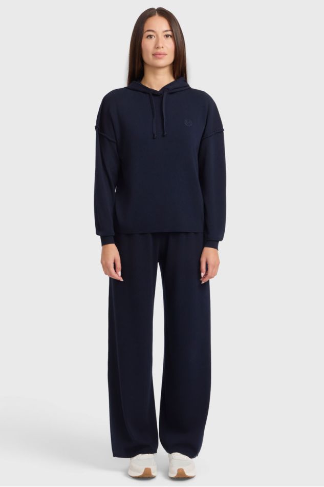 Sweatshirt com capuz Plume - Azul-marinho Sweatshirt com capuz Plume - Azul-marinho